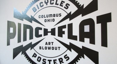 Pinchflat Poster show 2014, Columbus Ohio