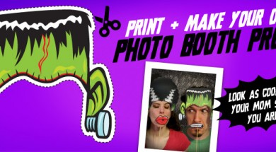 Halloween Photo Booth Props... Mwa Ha Ha Ha!
